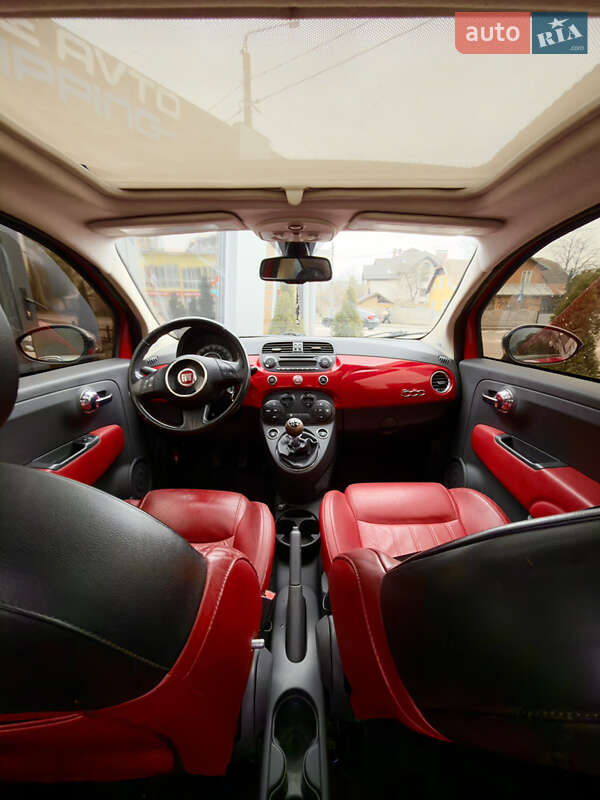 Хетчбек Fiat 500 2012 в Івано-Франківську