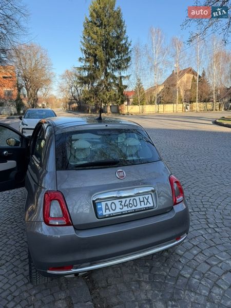 Хэтчбек Fiat 500 2022 в Ужгороде