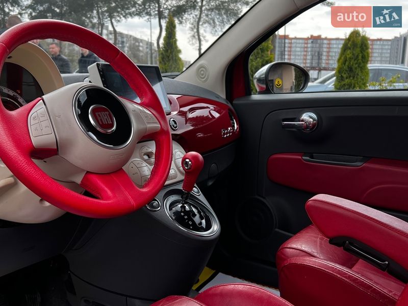 Кабриолет Fiat 500 2012 в Львове