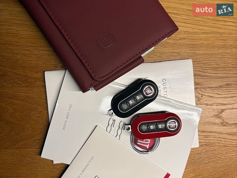 Кабриолет Fiat 500 2015 в Львове