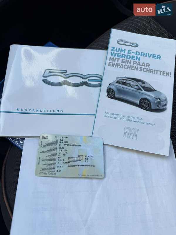 Хэтчбек Fiat 500e 2021 в Черкассах