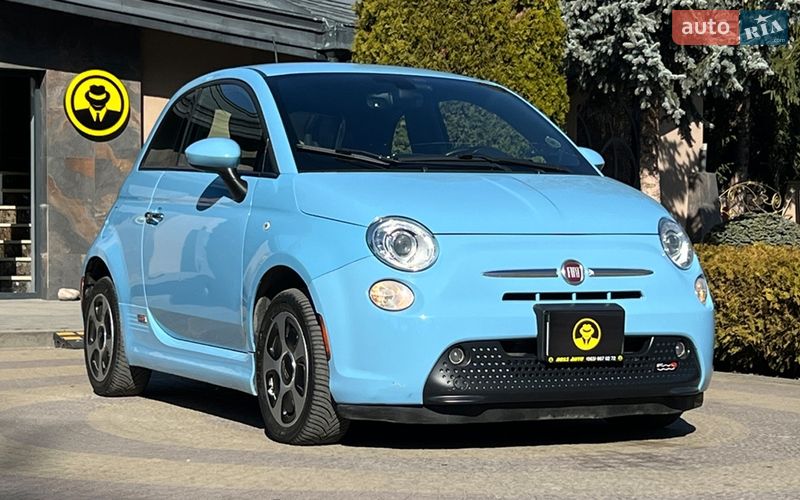 2016 Fiat 500E, VIN 3C3CFFGE8GT229222:plate — фото 1 (autoria)