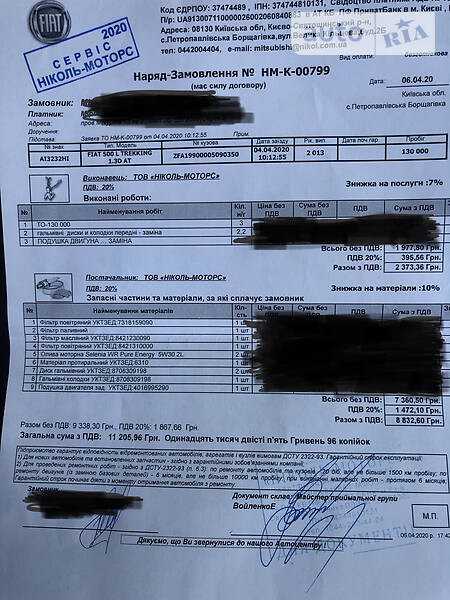 Хэтчбек Fiat 500L 2013 в Василькове фото 11 Хэтчбек Fiat 500L 2013 в Василькове