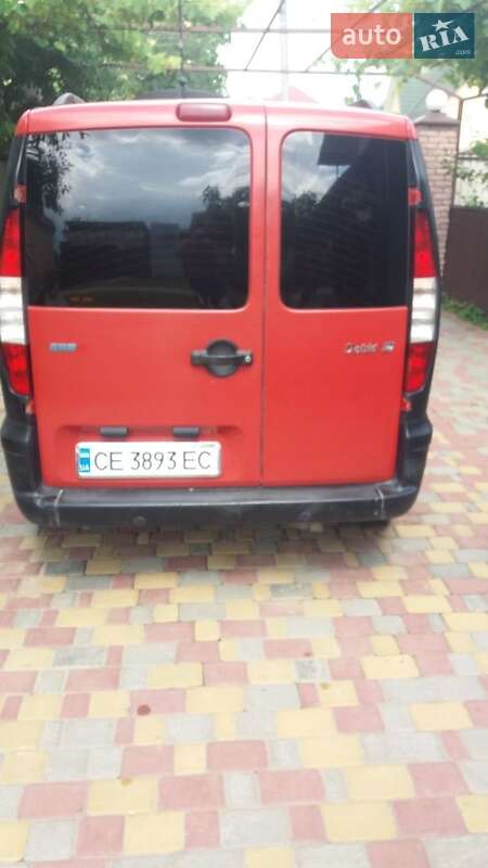 Мінівен Fiat Doblo Panorama 2002 в Чернівцях