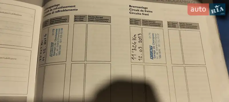 Микровэн Fiat Doblo Panorama 2010 в Житомире документ