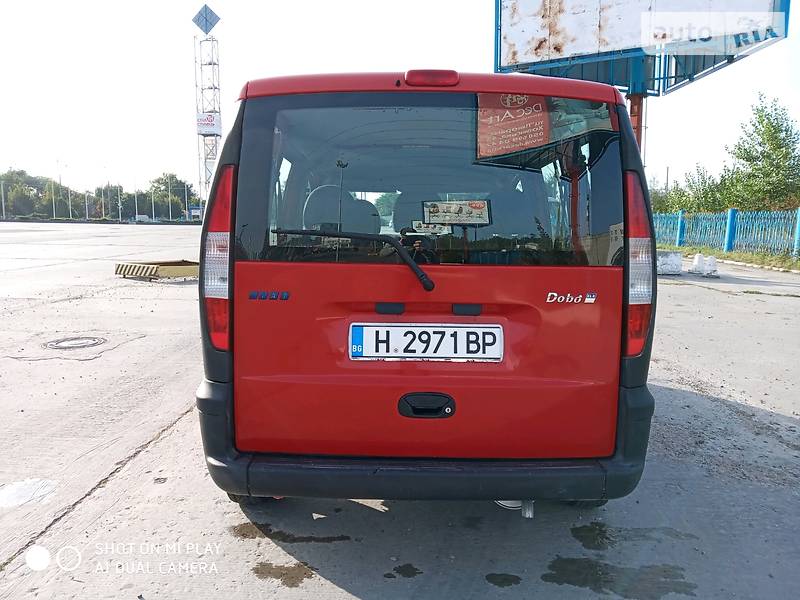 Минивэн Fiat Doblo 2001 в Черновцах