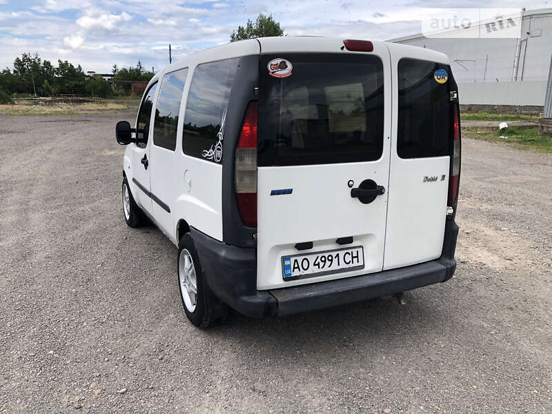 Минивэн Fiat Doblo 2002 в Виноградове