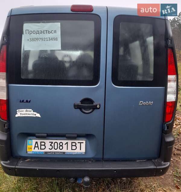 Мінівен Fiat Doblo 2001 в Могилів-Подільському