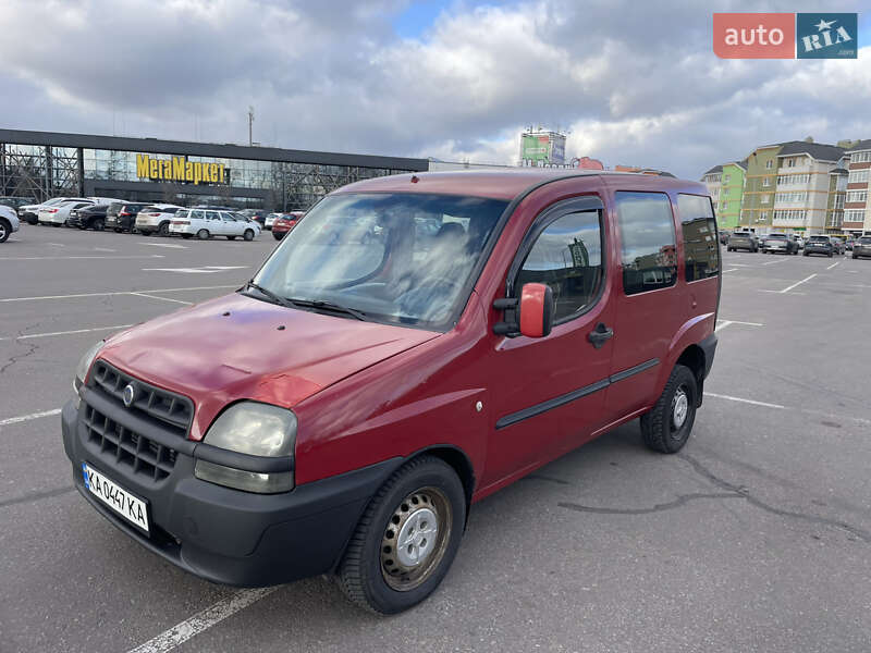 Мінівен Fiat Doblo 2001 в Києві