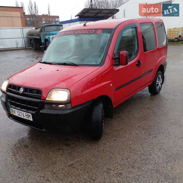 Минивэн Fiat Doblo 2001 в Здолбунове