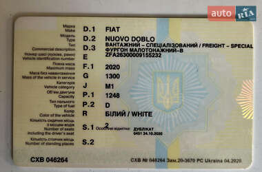 Грузовой фургон Fiat Doblo 2011 в 