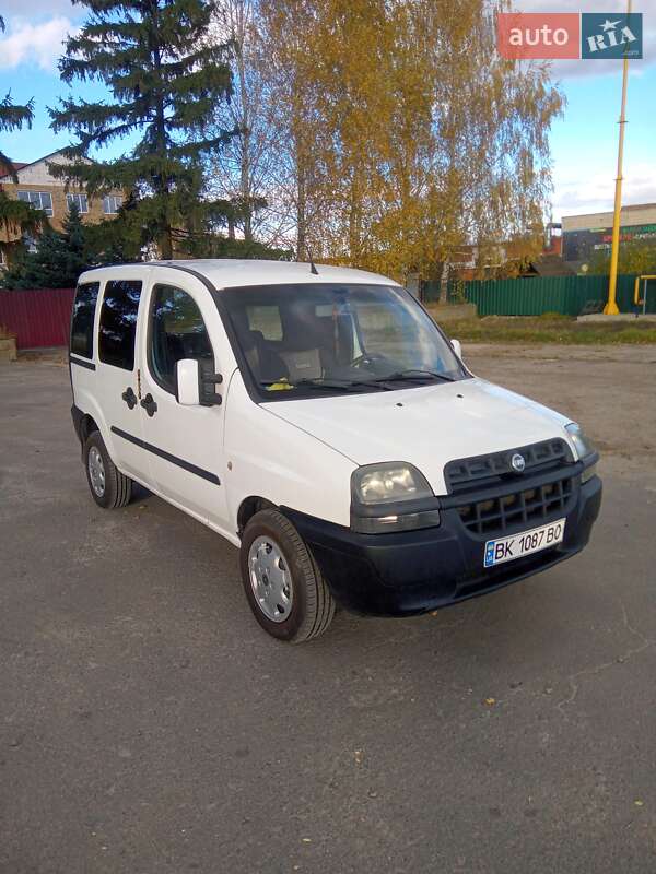 Минивэн Fiat Doblo 2004 в Березному фото 10 Минивэн Fiat Doblo 2004 в Березному
