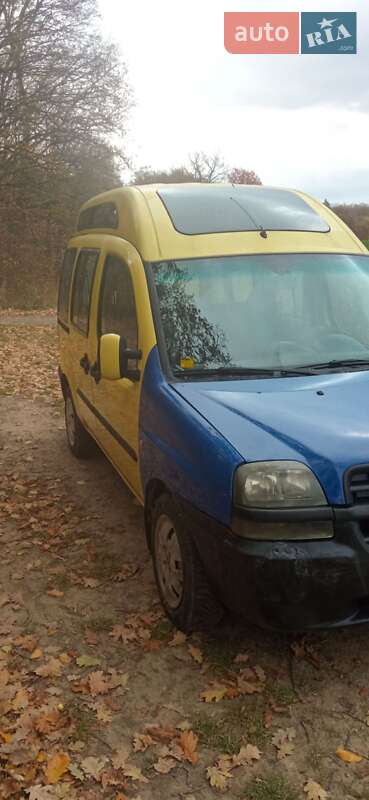 Минивэн Fiat Doblo 2002 в Залещиках фото 4 Минивэн Fiat Doblo 2002 в Залещиках
