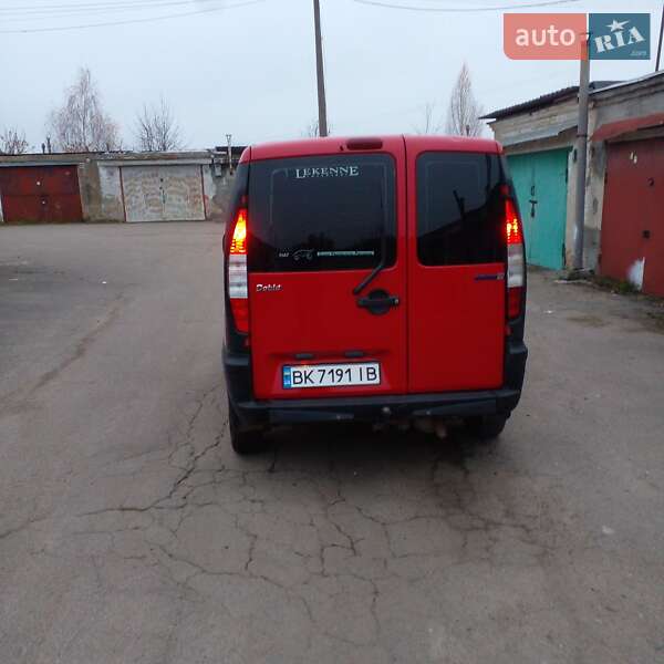 Мінівен Fiat Doblo 2001 в Рівному