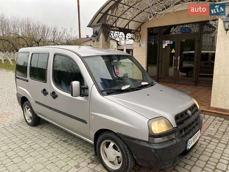 Мінівен Fiat Doblo 2004 в Дунаївцях фото 18 Мінівен Fiat Doblo 2004 в Дунаївцях