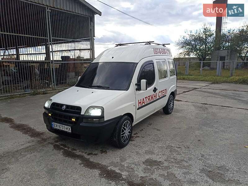 Грузовой фургон Fiat Doblo 2002 в Нетешине фото 3 Грузовой фургон Fiat Doblo 2002 в Нетешине