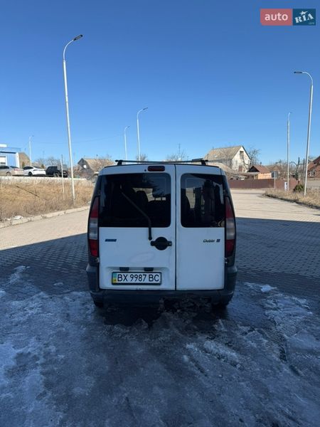 Минивэн Fiat Doblo 2002 в Жмеринке