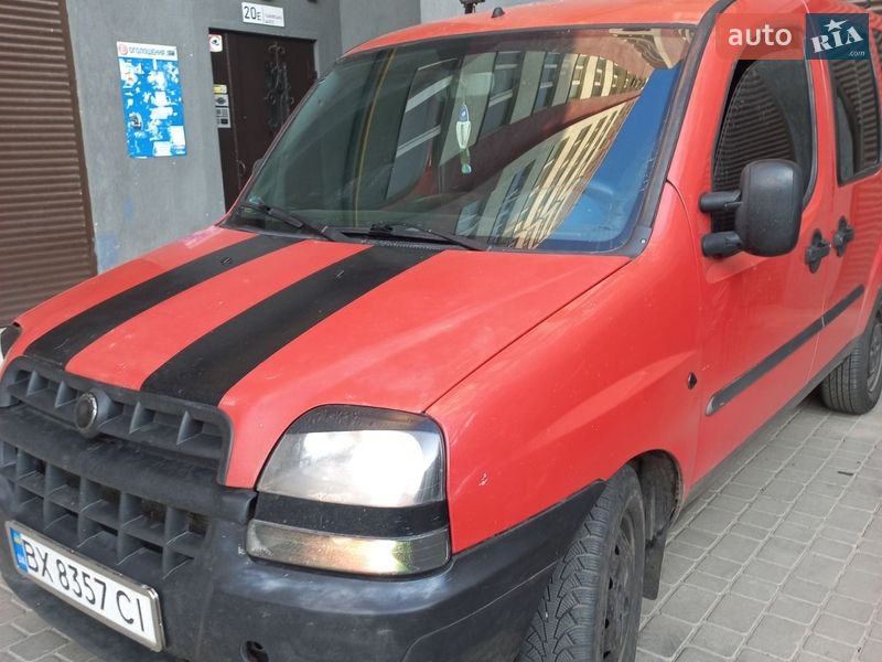 Минивэн Fiat Doblo 2003 в Староконстантинове фото 2 Минивэн Fiat Doblo 2003 в Староконстантинове