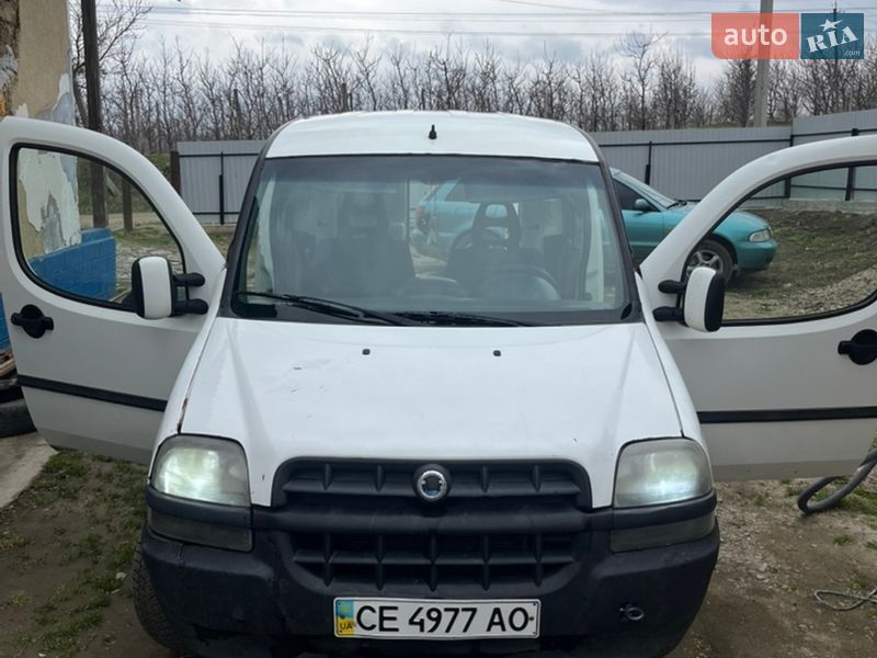 Грузовой фургон Fiat Doblo 2001 в Черновцах