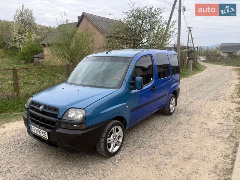 Минивэн Fiat Doblo 2005 в Виноградове фото 14 Минивэн Fiat Doblo 2005 в Виноградове