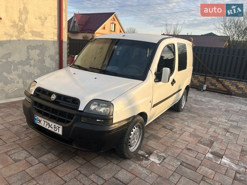 Мінівен Fiat Doblo 2004 в Костопілі фото Мінівен Fiat Doblo 2004 в Костопілі