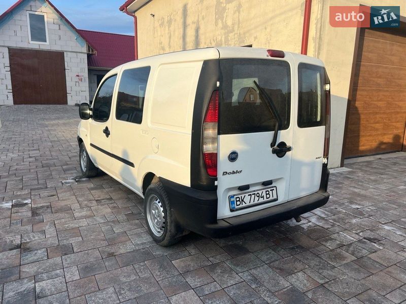 Мінівен Fiat Doblo 2004 в Костопілі фото 8 Мінівен Fiat Doblo 2004 в Костопілі