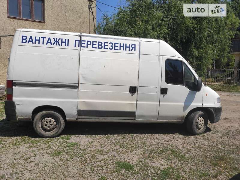 Вантажний фургон Fiat Ducato 2002 в Ужгороді