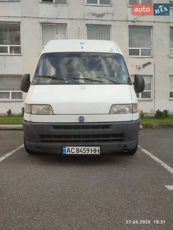 Микроавтобус Fiat Ducato 2000 в Луцке фото Микроавтобус Fiat Ducato 2000 в Луцке