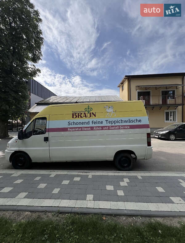 Вантажний фургон Fiat Ducato 2001 в Львові