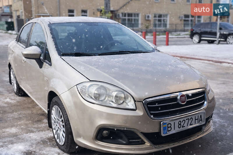 2014 Fiat Linea, VIN ZFA32300006627555:plate — фото 1 (autoria)