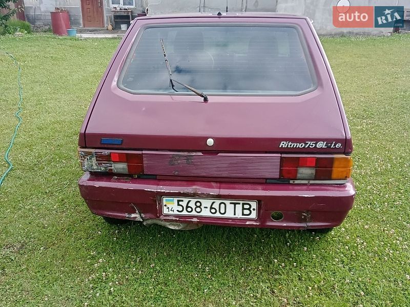 Хэтчбек Fiat Ritmo 1986 в Перемышлянах