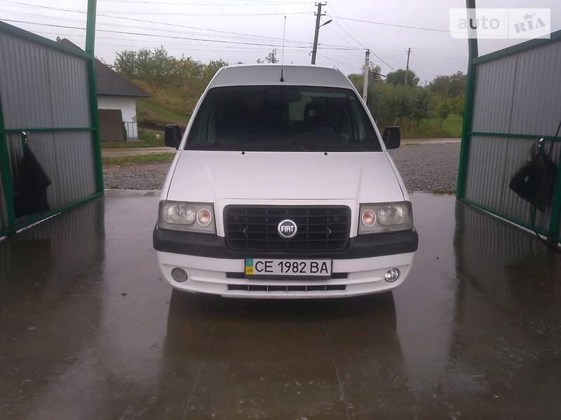 Грузопассажирский фургон Fiat Scudo 2006 в Черновцах