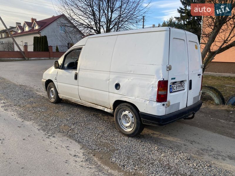 Грузовой фургон Fiat Scudo 2001 в Львове