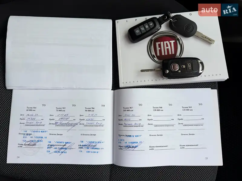 Седан Fiat Tipo 2020 в Киеве документ