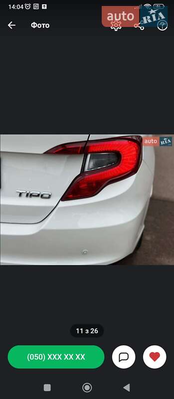 Седан Fiat Tipo 2018 в Виннице фото 5 Седан Fiat Tipo 2018 в Виннице