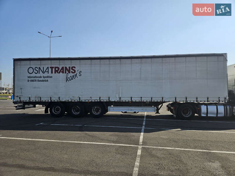 Тентований борт (штора) - напівпричіп Fliegl SDS 350 2008 в Львові фото 2 Тентований борт (штора) - напівпричіп Fliegl SDS 350 2008 в Львові