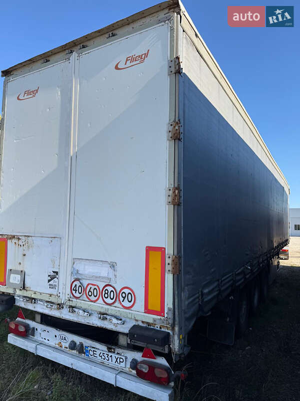 Тентованный борт (штора) - полуприцеп Fliegl SDS 400C 2007 в Черновцах фото 3 Тентованный борт (штора) - полуприцеп Fliegl SDS 400C 2007 в Черновцах