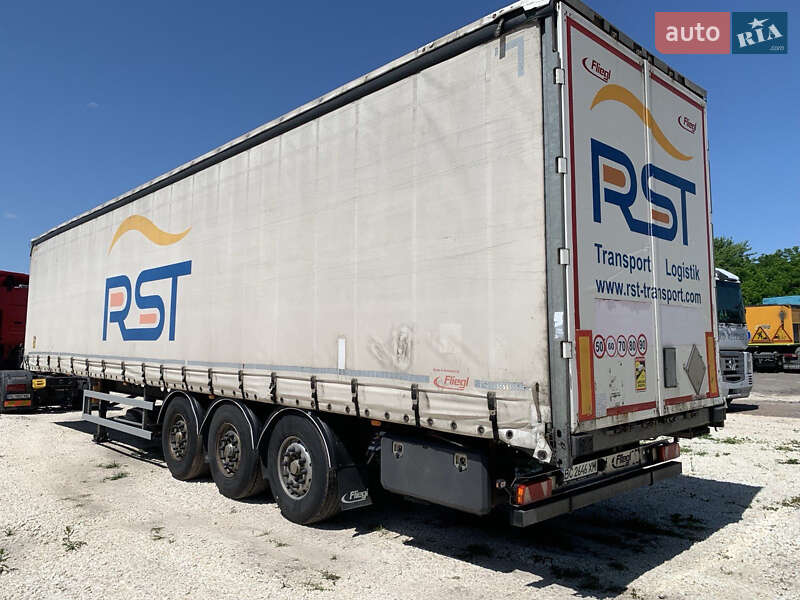 Тентований борт (штора) - напівпричіп Fliegl SDS 2014 в Львові