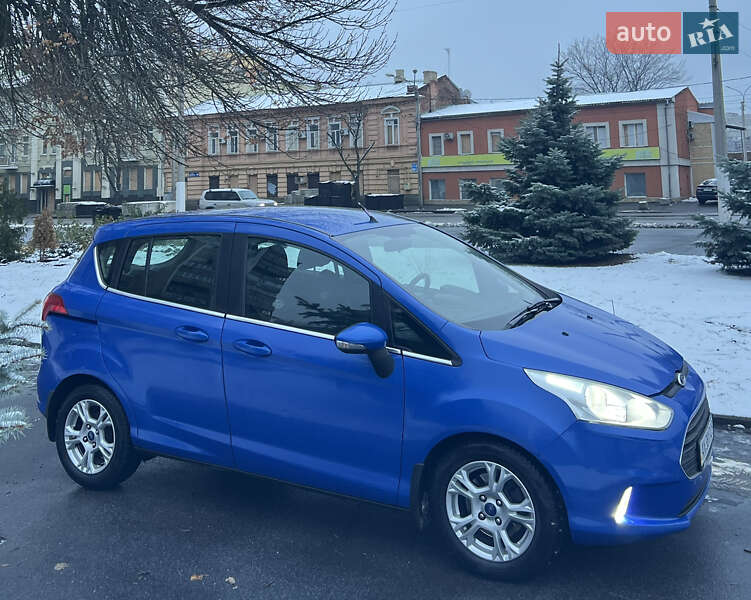 2013 Ford B-MAX, VIN WF0KXXERJKDP53596:plate — фото 1 (autoria)