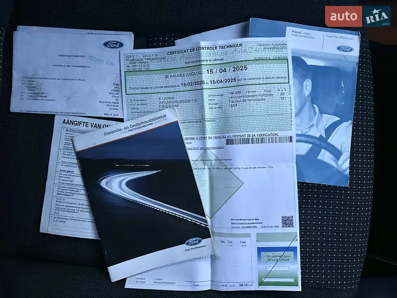 Мінівен Ford C-Max 2012 в Стрию документ