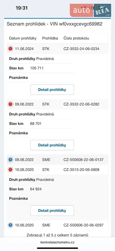 Мінівен Ford C-Max 2016 в Івано-Франківську документ