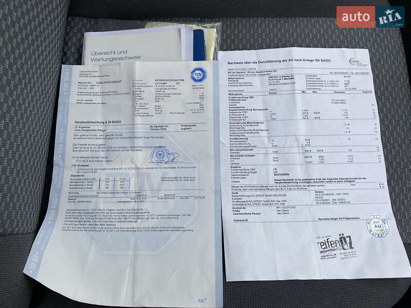 Минивэн Ford C-Max 2005 в Луцке фото 31 Минивэн Ford C-Max 2005 в Луцке