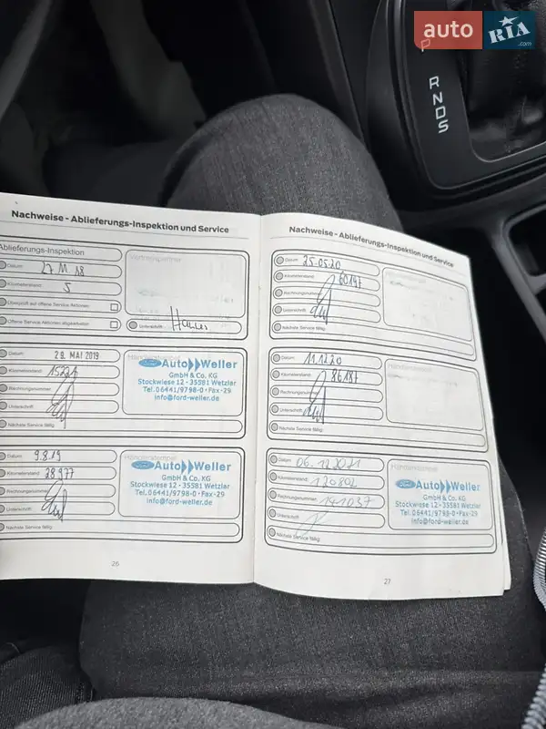 Минивэн Ford C-Max 2018 в Нововолынске документ