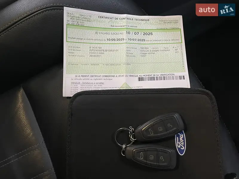 Минивэн Ford C-Max 2012 в Стрые документ 2 фото Минивэн Ford C-Max 2012 в Стрые документ