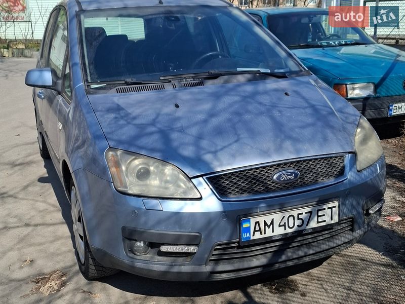 2006 Ford C-MAX, VIN WF0MXXGCDM6J38733:plate — фото 1 (autoria)