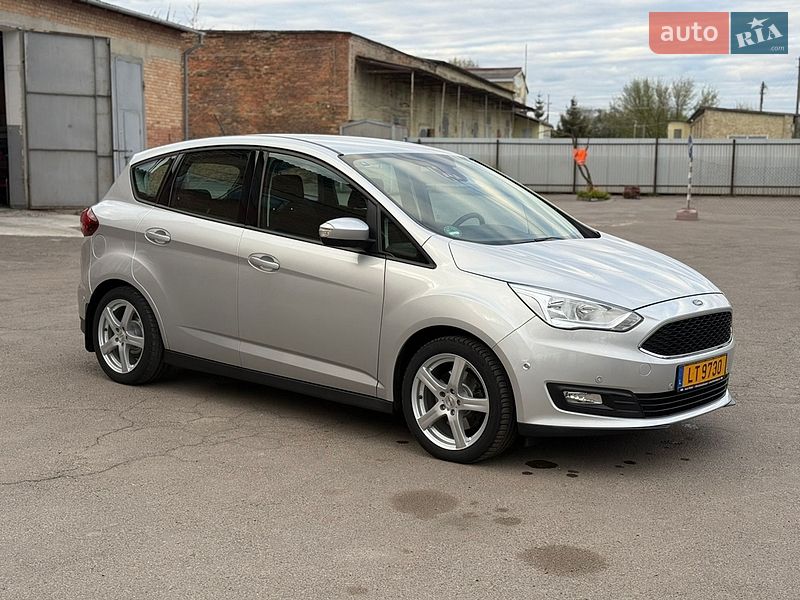 2018 Ford C-MAX, VIN WF0VXXGCEVJA75657:plate — фото 1 (autoria)