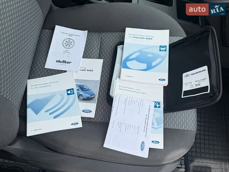 Мінівен Ford C-Max 2006 в Полтаві документ