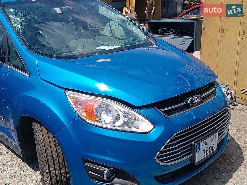 2015 Ford Cmax, VIN 1FADP5CU4FL123452:plate — zdjęcie 1 (autoria)