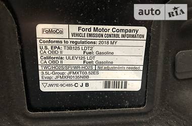 Внедорожник / Кроссовер Ford Edge 2018 в 