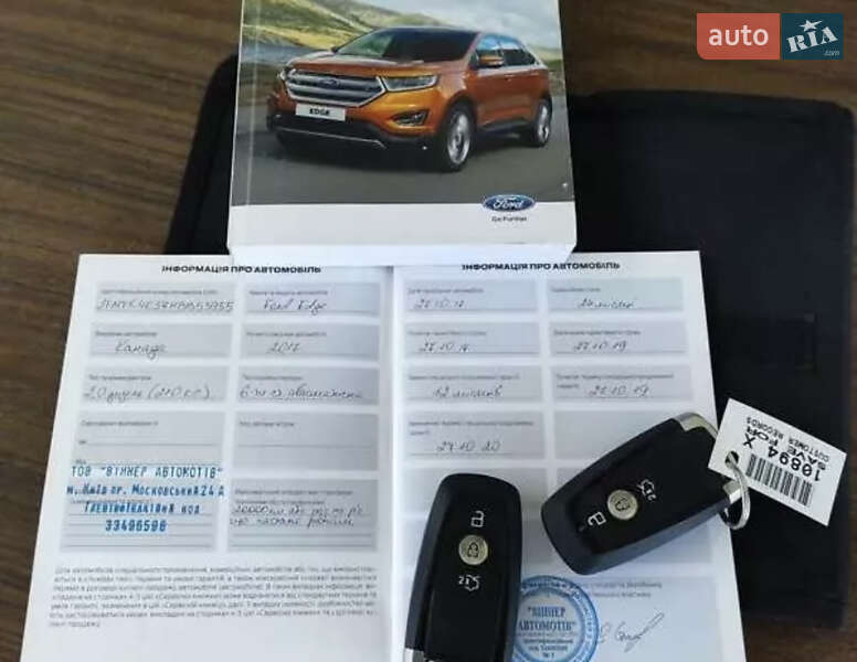 Внедорожник / Кроссовер Ford Edge 2017 в Макарове фото 44 Внедорожник / Кроссовер Ford Edge 2017 в Макарове